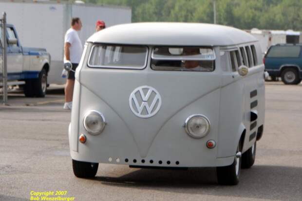 VW Bus с двигателем мощностью 600 лошадей Type-2, volkswagen, микроавтобус, тюнинг