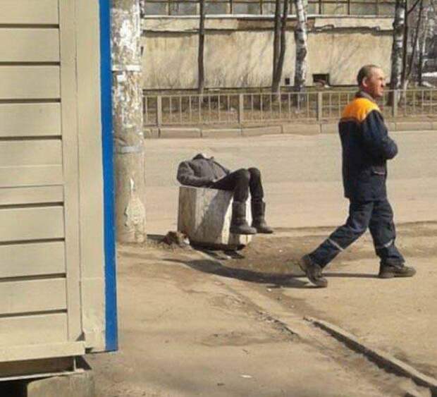 Фото, которые возможно было сделать только в России. Часть 46 (36 фото)
