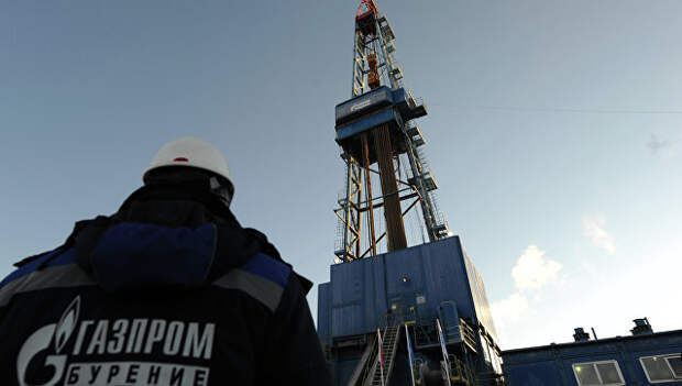 Газовая буровая установка Екатерина на Бованенковском месторождении. Архивное фото Газовая буровая установка Екатерина на Бованенковском месторождении. Архивное фото