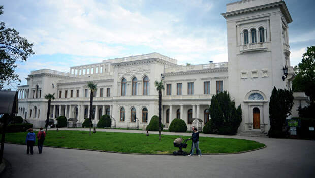 Ливадийский дворец в Крыму. Архивное фото