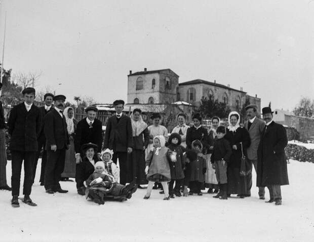 Иерусалим в снежных завалах: редкие фото 1921 года