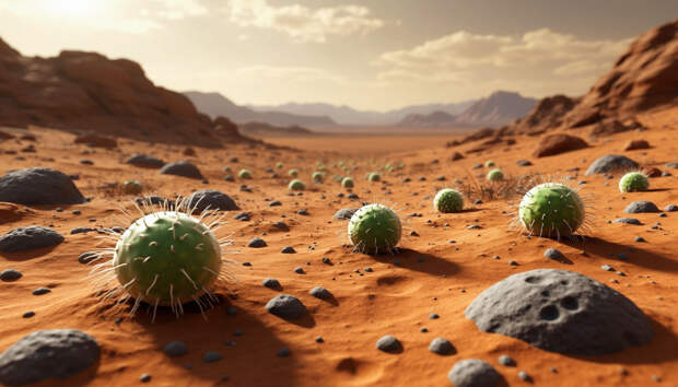 НАСА обнаружило микробы, способные выжить на Марсе