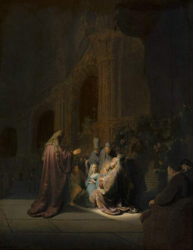 Найдена утерянная картина Рембрандта «Видение Захарии в храме»