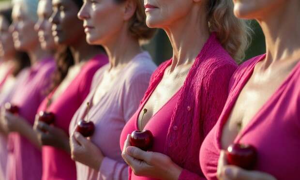 Антоцианы вишни замедляют развитие агрессивного рака груди