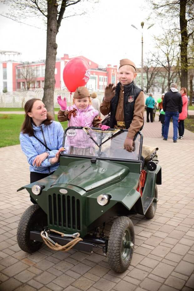 ГАЗ-67Б: машинка для ребенка своими руками авто, газ, детский автомобиль, самоделка, своими руками