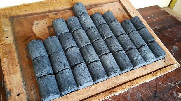 Как сделать «долгоиграющие» брикеты из древесного угля