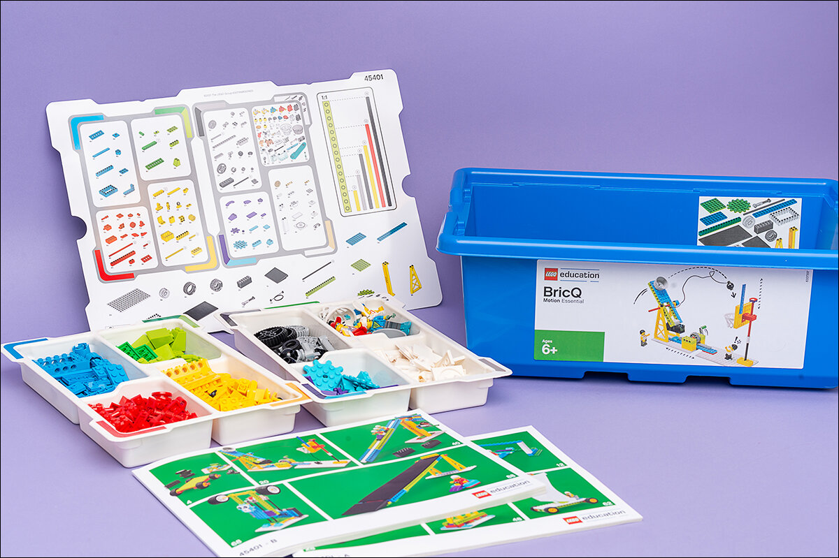 Как обеспечить научный подход? Фотообзор нового конструкторского решения lego® Education BricQ Motion 45401