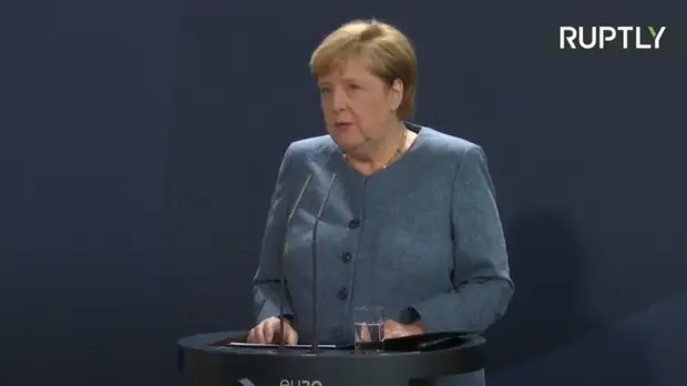 Пресс-конференция Ангелы Меркель по поводу ситуации с Навальным