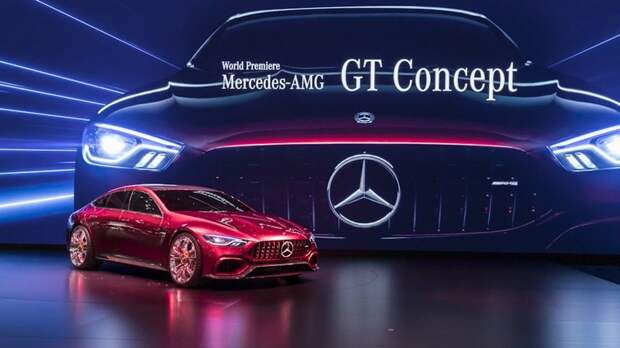 Mercedes-Benz -AMG GT Concept Женевский автосалон, автомобили, новинки