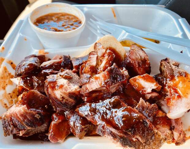 Burnt End Plate | Jones Bar-B-Q Burnt End Plate | Jones Bar-B-Q