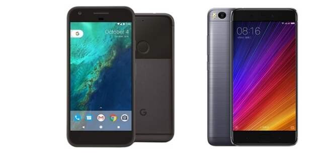 Xiaomi Mi5s против Pixel