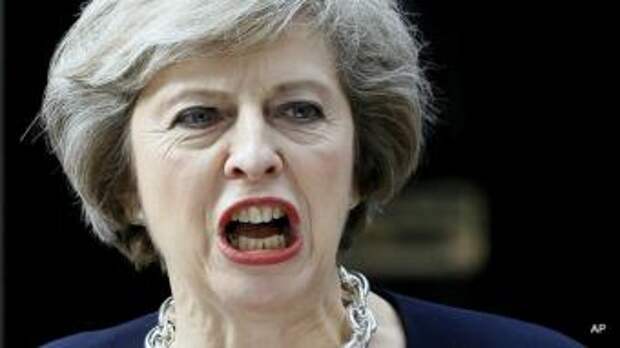 Премьер Великобритании заявила что по крыше ее дома ходят русские