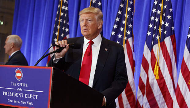 Избранный президент США Дональд Трамп. Архивное фото Избранный президент США Дональд Трамп. Архивное фото