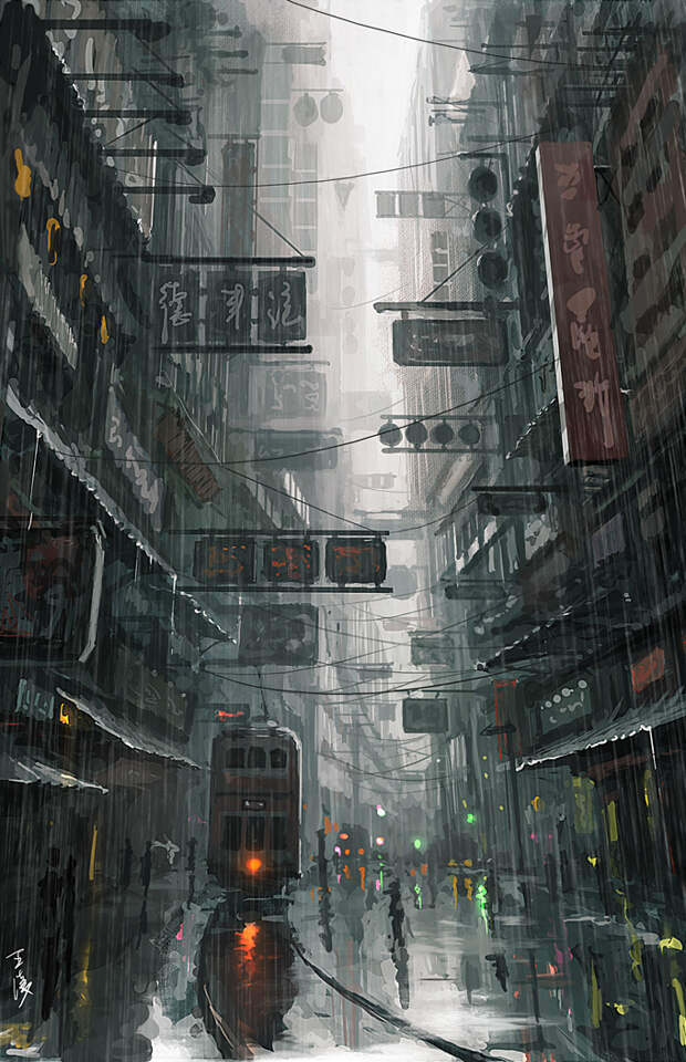 Фэнтези от Wang Ling