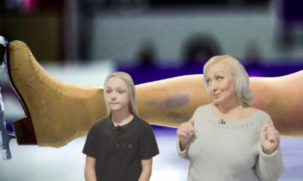 После унижений и избиений Костылева выходила на лёд и пахала