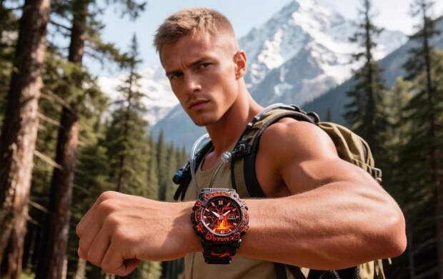 Casio представила часы с дизайном «под магму»