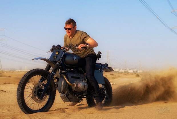 Модернизация мотоцикла BMW R80 для езды по пустыне