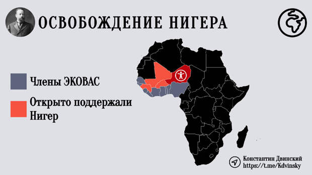 Экономическое сообщество западноафриканских государств (ЭКОВАС) на днях "дало" неделю новым властям Нигера на возвращение к власти профранцузского президента Мохамеда Базумы.-2