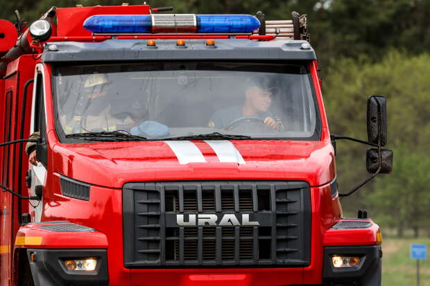 В Калужской области после атаки БПЛА загорелся трансформатор