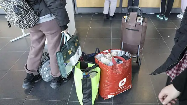 Российские военные эвакуировали семью с детьми из обстреливаемого района Харькова