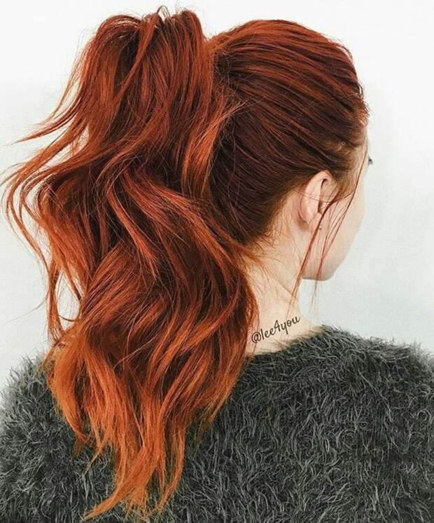 оттенки рыжих волос фото 12