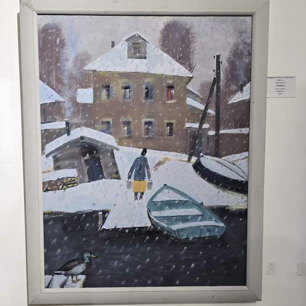 Яркие кадры с открытия выставки «Архангельские художники и друзья»