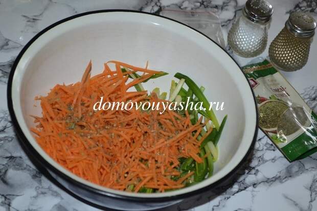 Черемша по корейски