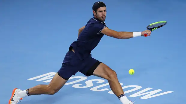 Хачанов: рад, что смог дожать Миллмана в четвертьфинале Кубка Кремля