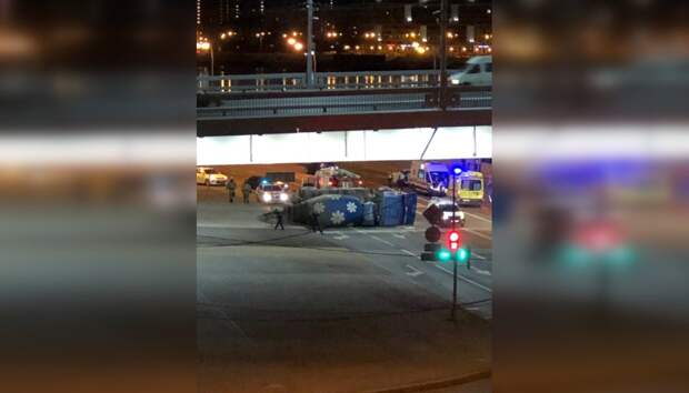 ТОП-5 аварий на дорогах Петербурга в ночь с 25 на 26 августа