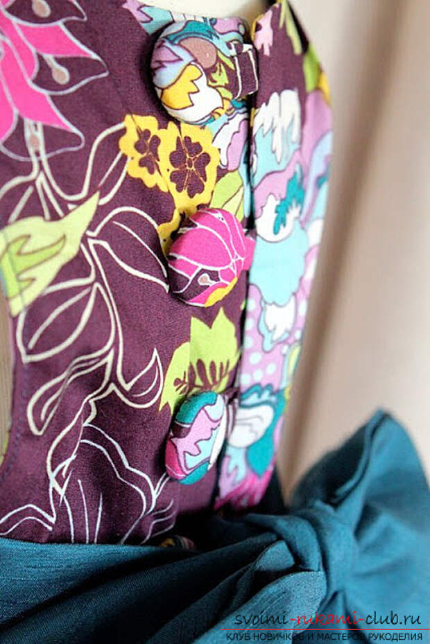 Пошив платья для дочки своими руками по инструкции с фото. Фото №26