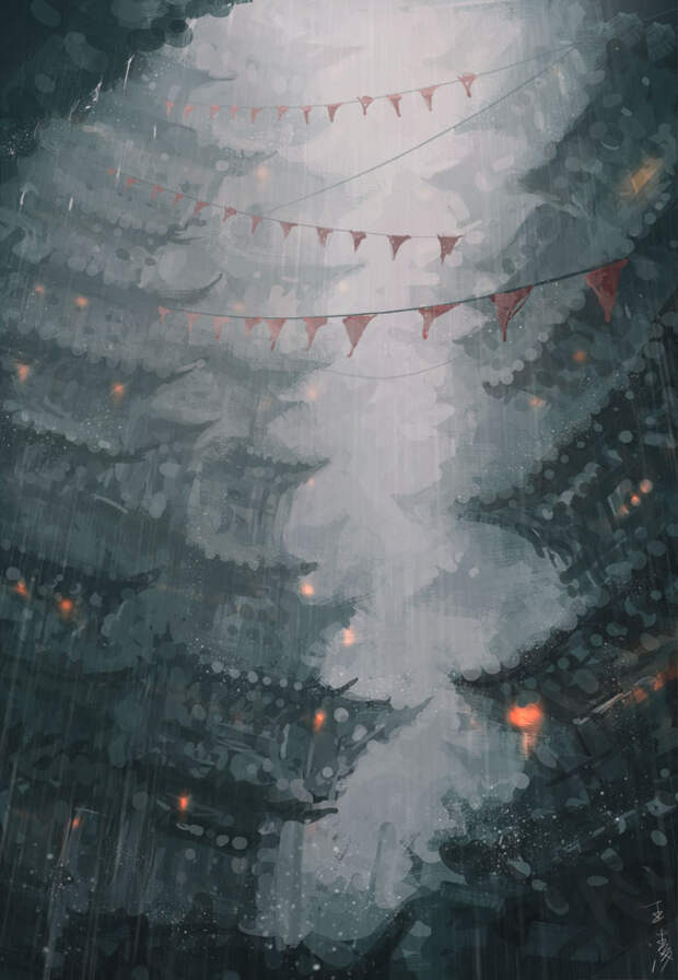 Фэнтези от Wang Ling