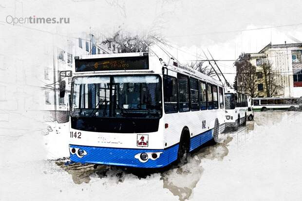 В Орле приостановлено движение троллейбусов и трамваев