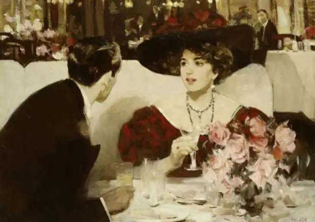 Художник Victor Guerrier (1893 – 1968). Нежная красота Парижа