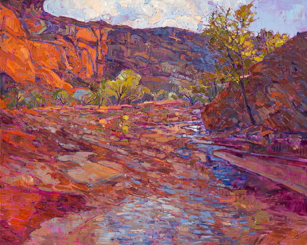 Импрессионизм в работах Erin Hanson