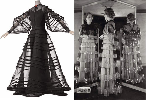 Все платья от Вионне фотографировали с трех ракурсов.