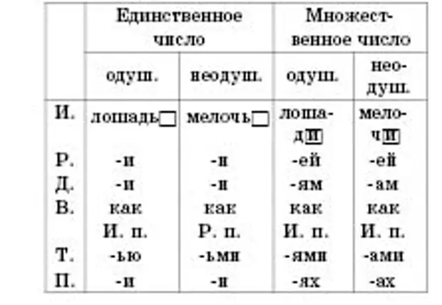 Склонение существительных товарищ