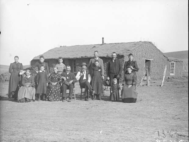 Как поднималась американская целина. Архивные фотографии пионеров Великих равнин конца 19-го века 31