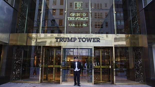 Главный вход в здание Trump Tower. Архивное фото