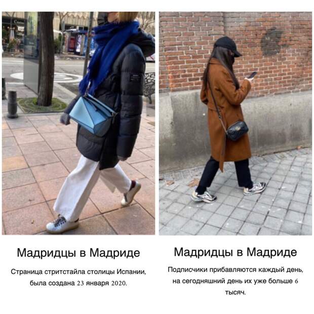 Стритстайл больших городов: Париж, Милан, Лондон и другие.
