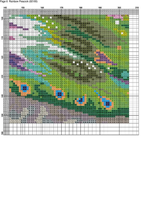 Rainbow Peacock-006 (494x700, 347Kb)