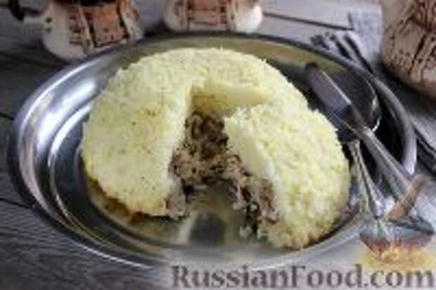 Фото к рецепту: Тах-чин с курицей