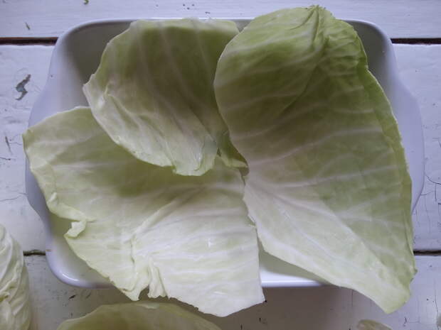 Пирог «Капустная слойка» (тесто - капуста, начинка - мясо)
