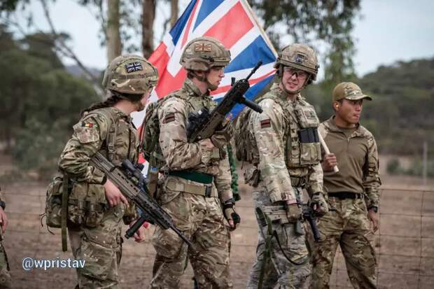 Вооружённые силы Великобритании — подстрекательские войска в Северной Европе