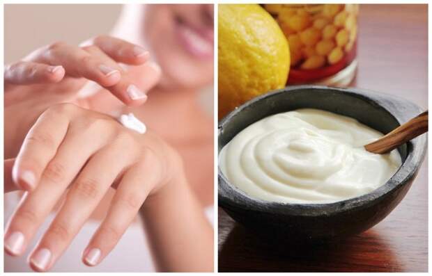 Майонез увлажняет кожу рук Майонез увлажняет кожу рук
