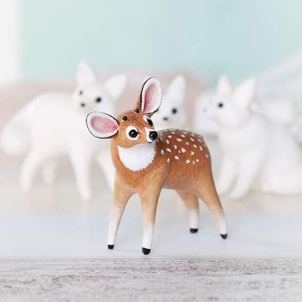 I Create Unique Animal Sculptures From Polymer Clay