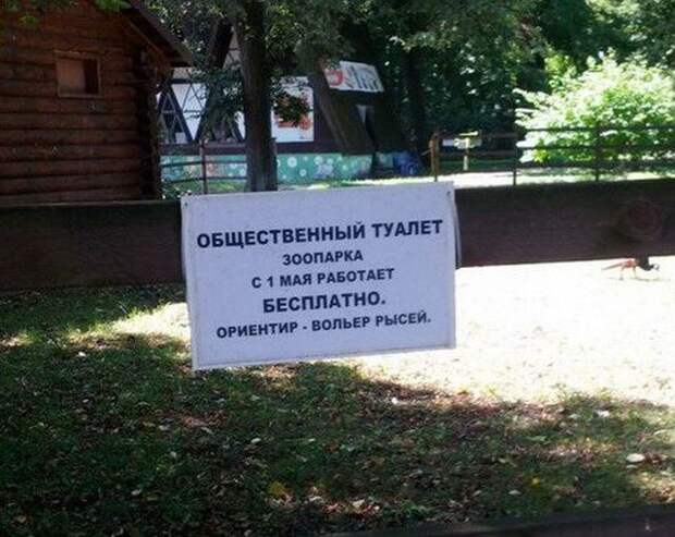 Забавные информационные объявления (22 фото)