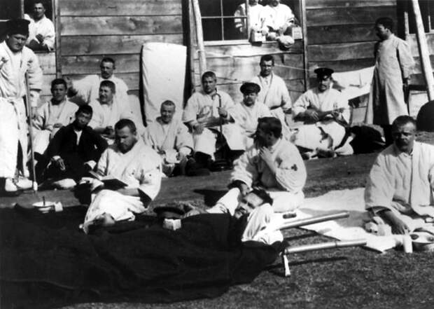 Русские военнопленные в Японии. 1905 г. Русские военнопленные в Японии. 1905 г.