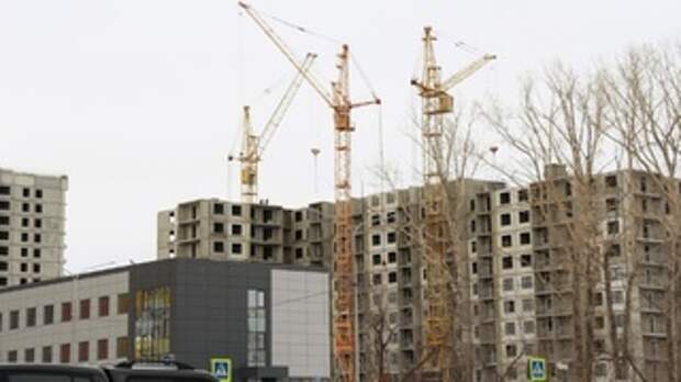 Строительство домов в Барнауле / Фото: Екатерина Смолихина / amic.ru