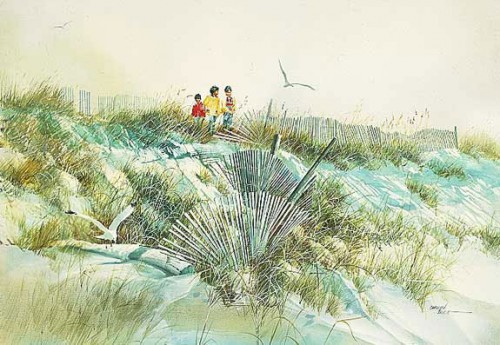 акварели художника Carolyn Blish-32