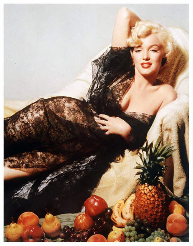 Мэрилин и фрукты. Фото: Nickolas Muray. Мэрилин и фрукты. Фото: Nickolas Muray.